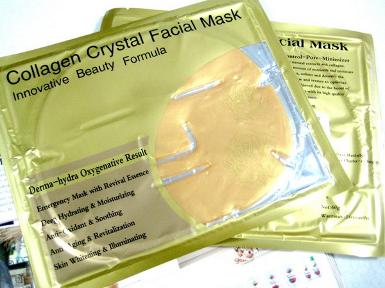 Collagen Crystal Facial Mask สูตรทองคำ ฟื้นฟูและสร้างเซลล์ผิวใหม่